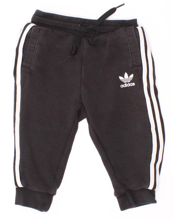 Спортивные брюки Adidas Baby Boys Joggers 12-18 месяцев, черный хлопок