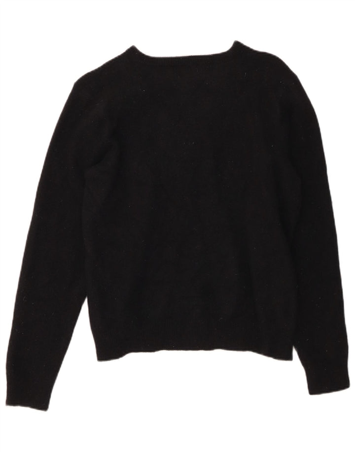 Женский джемпер с вырезом «лодочка» POLO RALPH LAUREN UK 12, средний черный