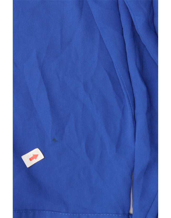Женская блузка с рукавом 3/4 Marks & Spencer, Великобритания, 18 XL, синий полиэстер