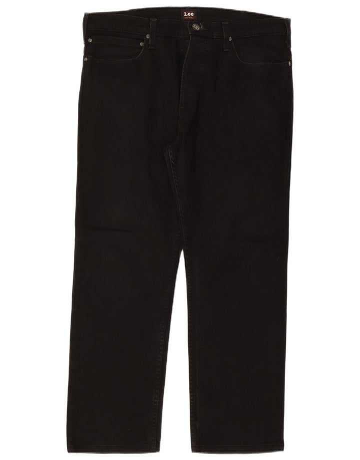 Мужские прямые джинсы LEE Macky W36 L27, черный хлопок