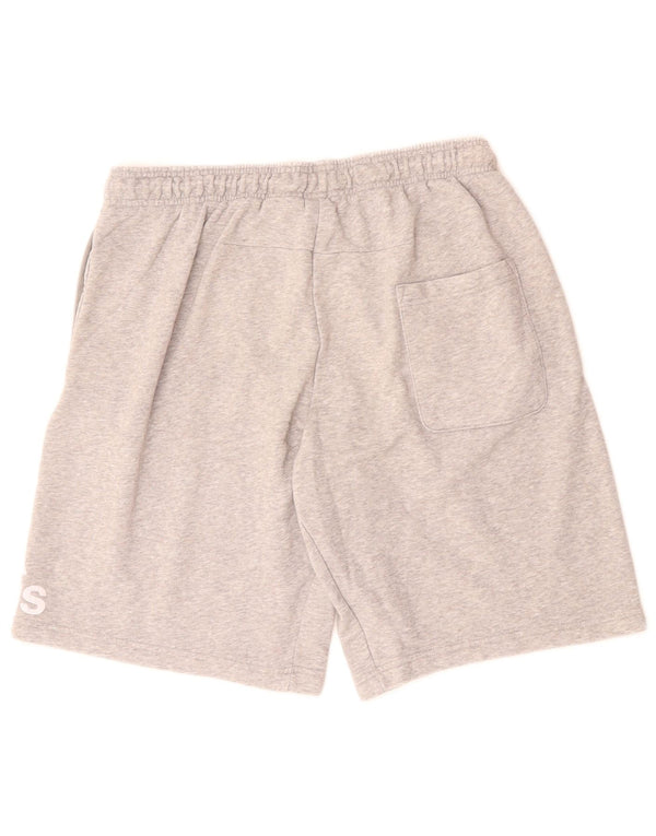Мужские спортивные шорты ADIDAS с рисунком XL, серые, хлопок