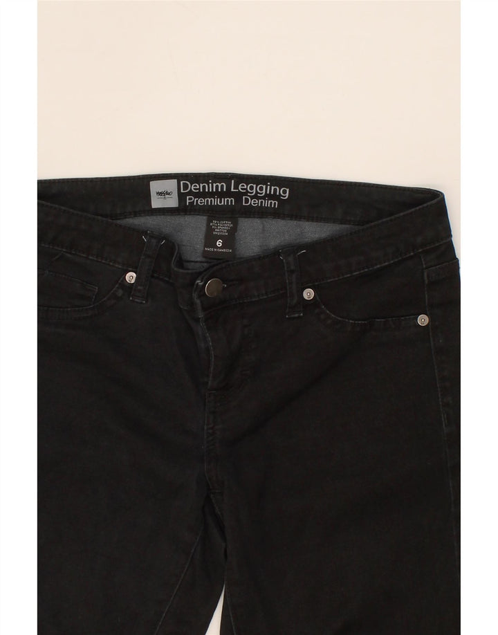 MOSSIMO Womens Legging Skinny Jeans US 6 Medium W32 L31 Black Cotton Vintage Mossimo and Second-Hand Mossimo from Messina Hembry 