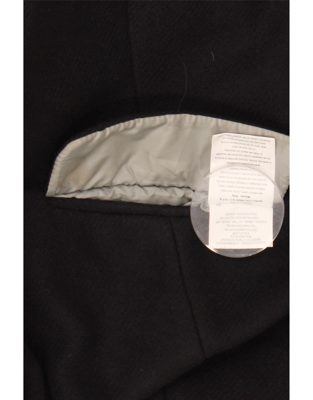 COLMAR Женское пальто IT 42 маленькое темно-синее, шерсть