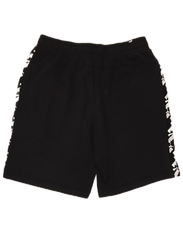 Мужские спортивные шорты PUMA с рисунком, средние черные