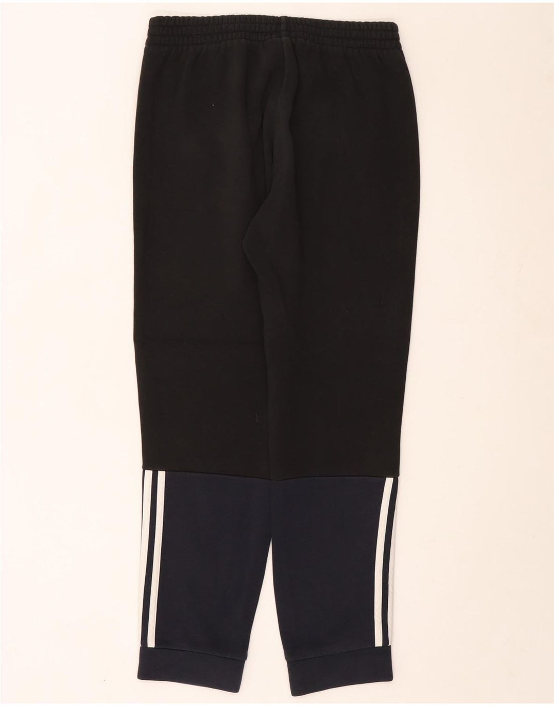 Мужские спортивные брюки ADIDAS, джоггеры, средние, темно-синие, с цветными блоками