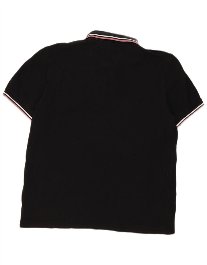 Мужская рубашка поло Fred Perry, средний черный хлопок