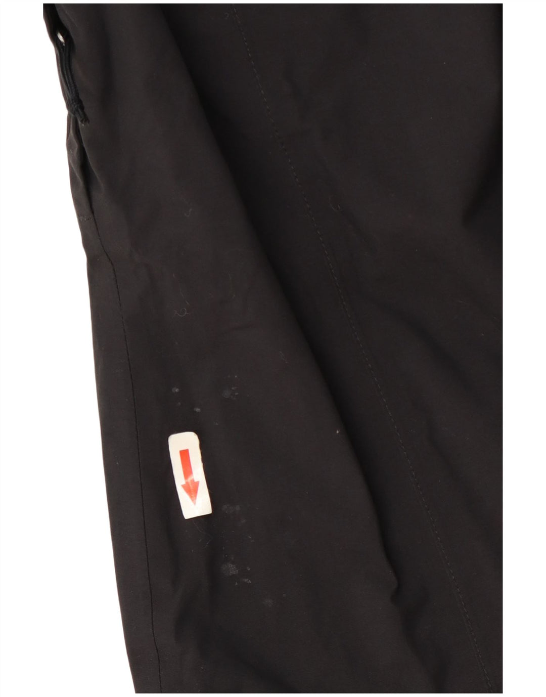 Женская дождевик с капюшоном The North Face UK 10, маленькая, черный нейлон