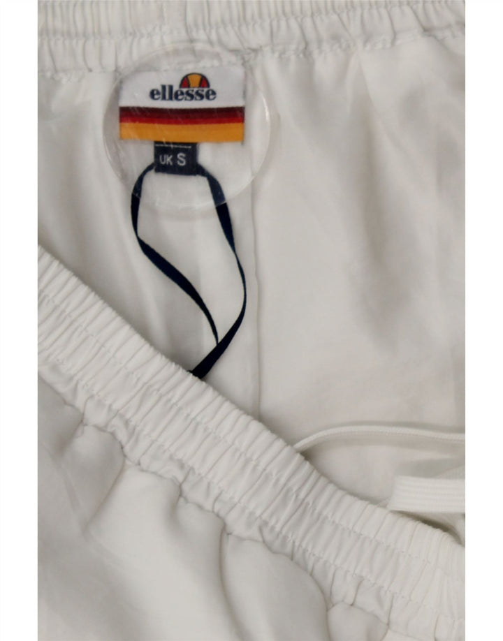 ELLESSE Мужские спортивные брюки Джоггеры Маленькие белые полиэстер