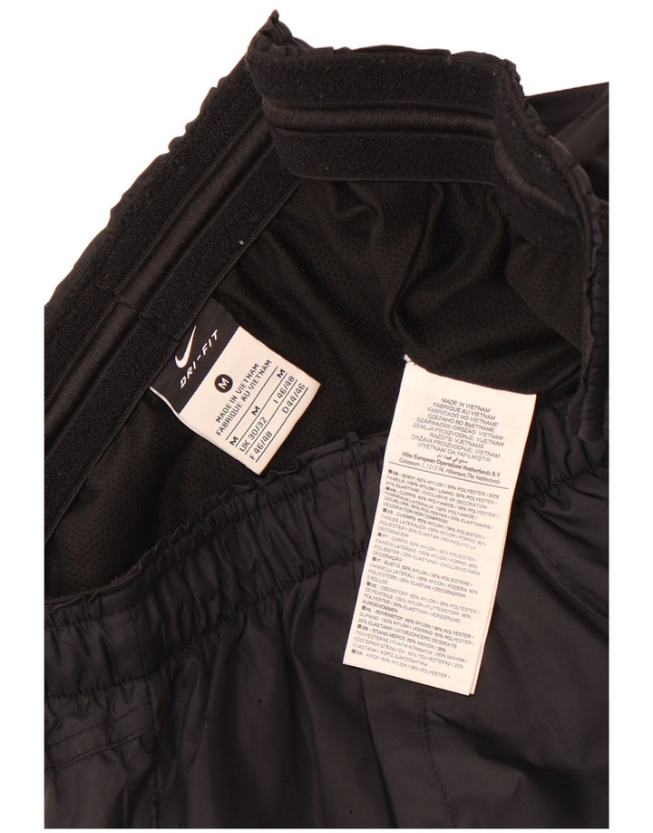 Женские спортивные брюки Nike UK 30/32, средний черный нейлон