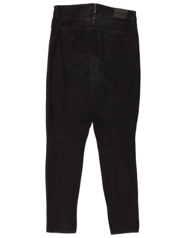 Женские джинсы скинни Levi's 721 с высокой посадкой W31 L30, черный хлопок