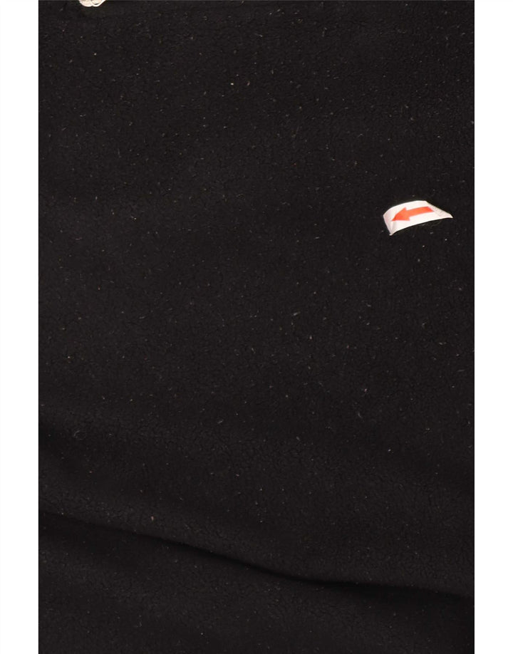 Мужской флисовый джемпер North Sails с воротником на молнии XL, черный, полиэстер с цветными блоками
