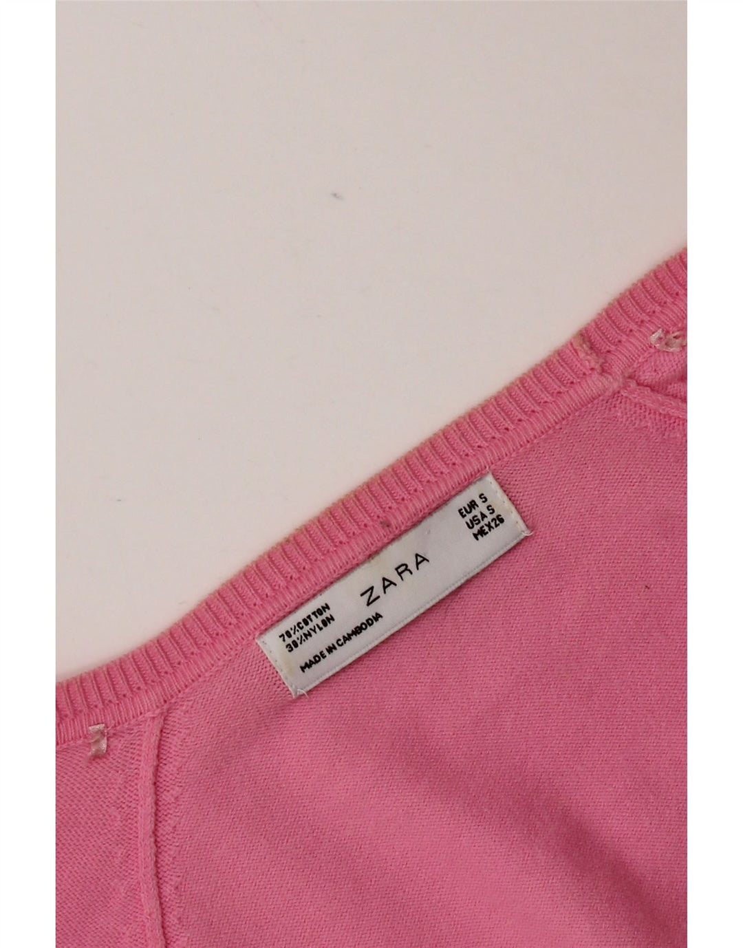 Женский кардиган Zara UK 10, маленький розовый