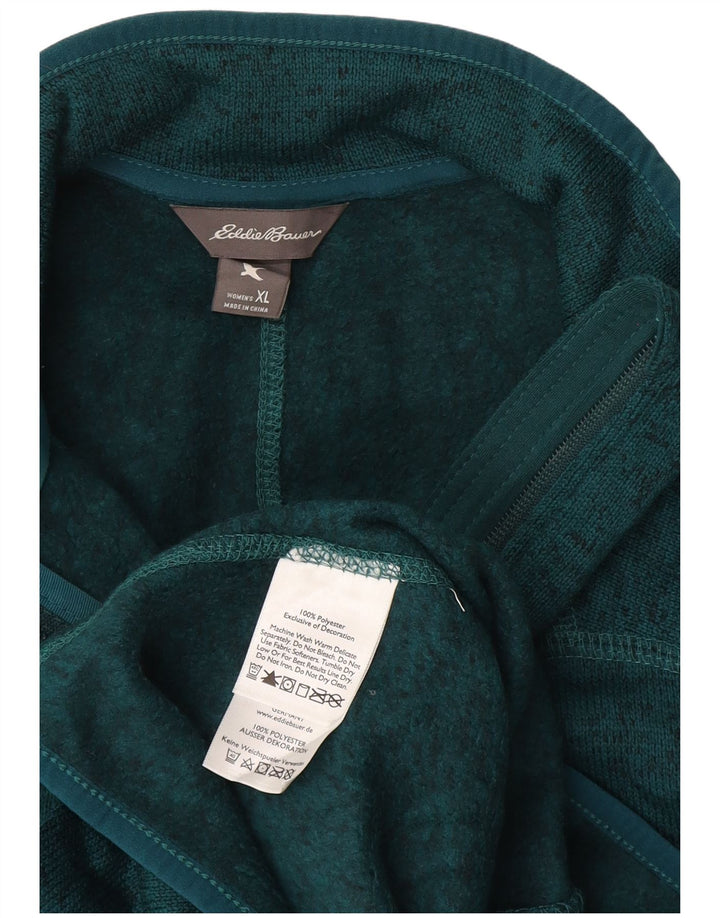 Женский спортивный костюм EDDIE BAUER, верхняя куртка UK 18 XL, зеленый полиэстер