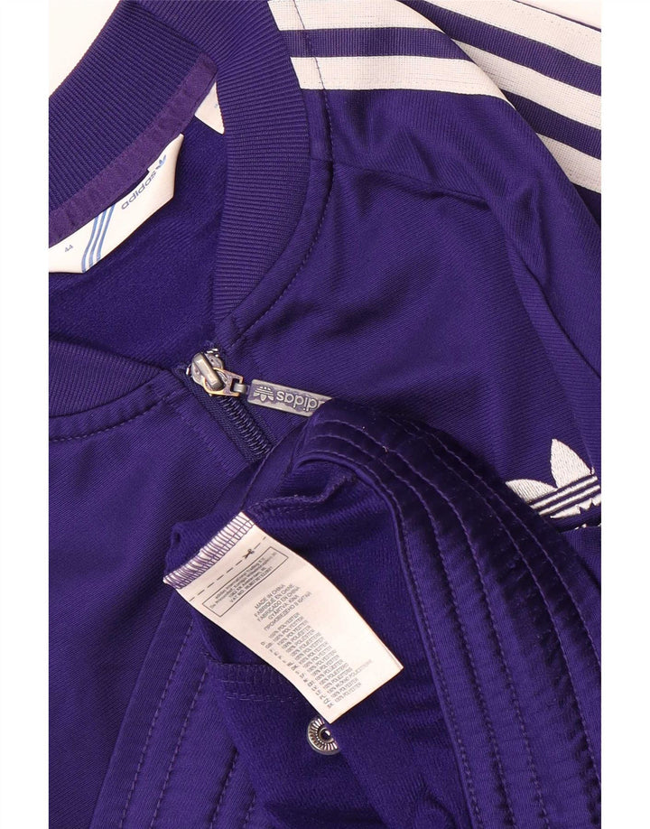 Женский укороченный спортивный костюм Adidas IT 44 Medium Purple Polyester
