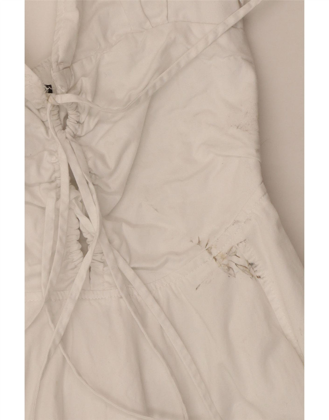 Женский сарафан Zara UK 12, средний белый