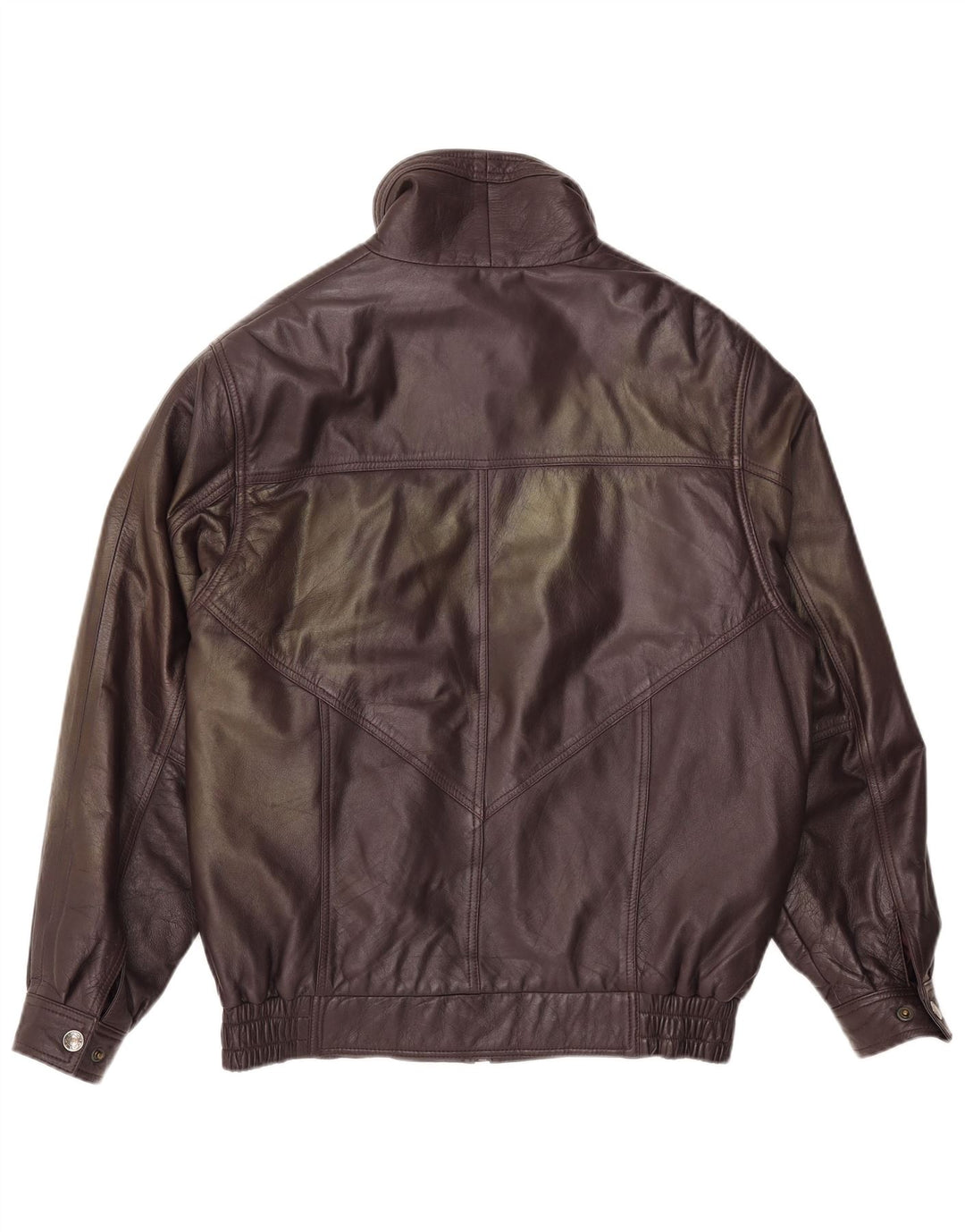 Винтажная мужская кожаная куртка IT 48 Medium Brown Leather