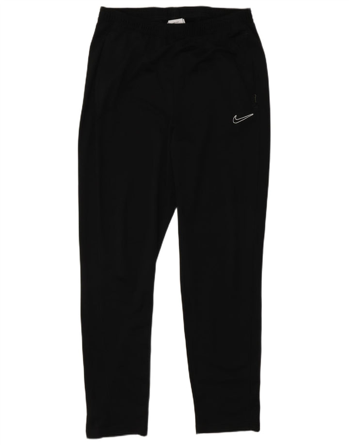 Мужские спортивные брюки узкого кроя Nike Dri Fit, средний черный полиэстер