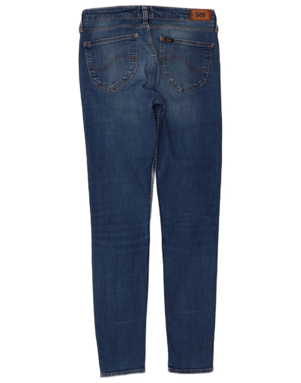 Женские джинсы скинни Lee Scarlett W30 L30, синий хлопок