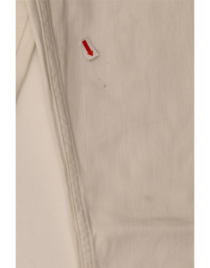 Женские узкие джинсы LEE W28 L27 белые