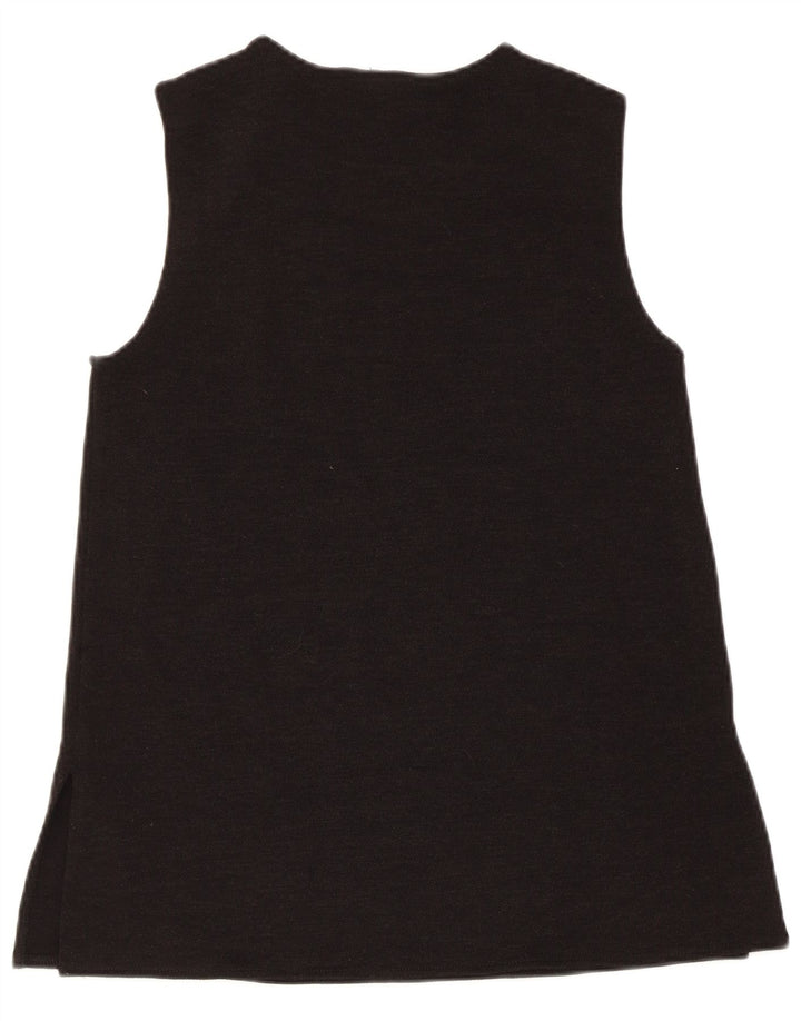 Женский жилет Zara UK 10, маленький черный