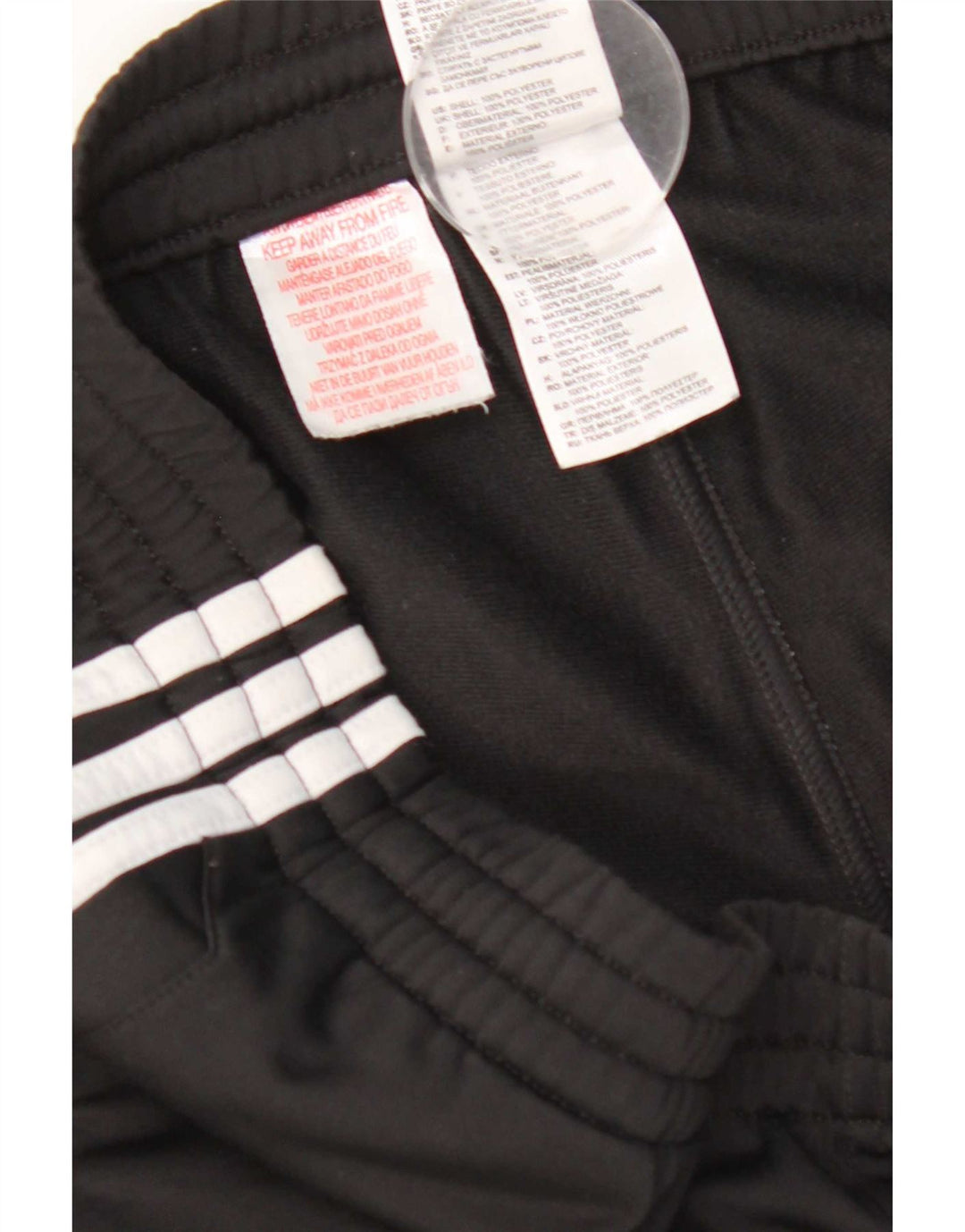 Женские спортивные брюки Adidas UK 14, средний черный полиэстер