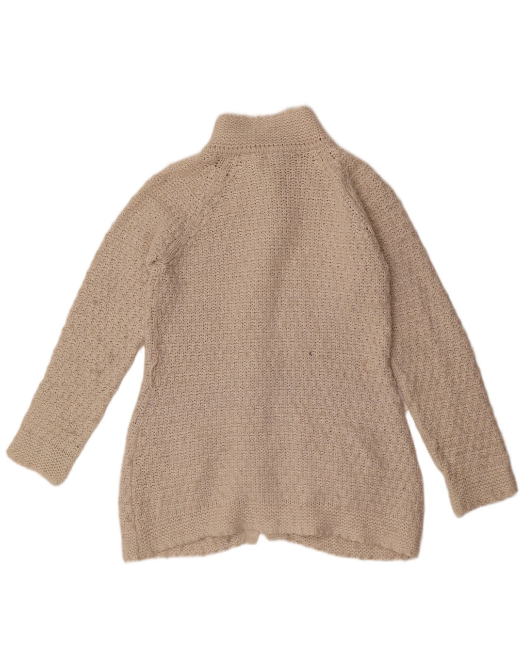 Женский кардиган Zara UK 14, большой белый акрил