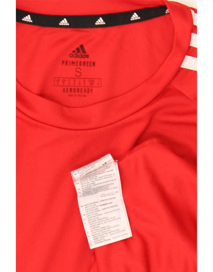 Мужская футболка Adidas Aeroready, маленький красный полиэстер