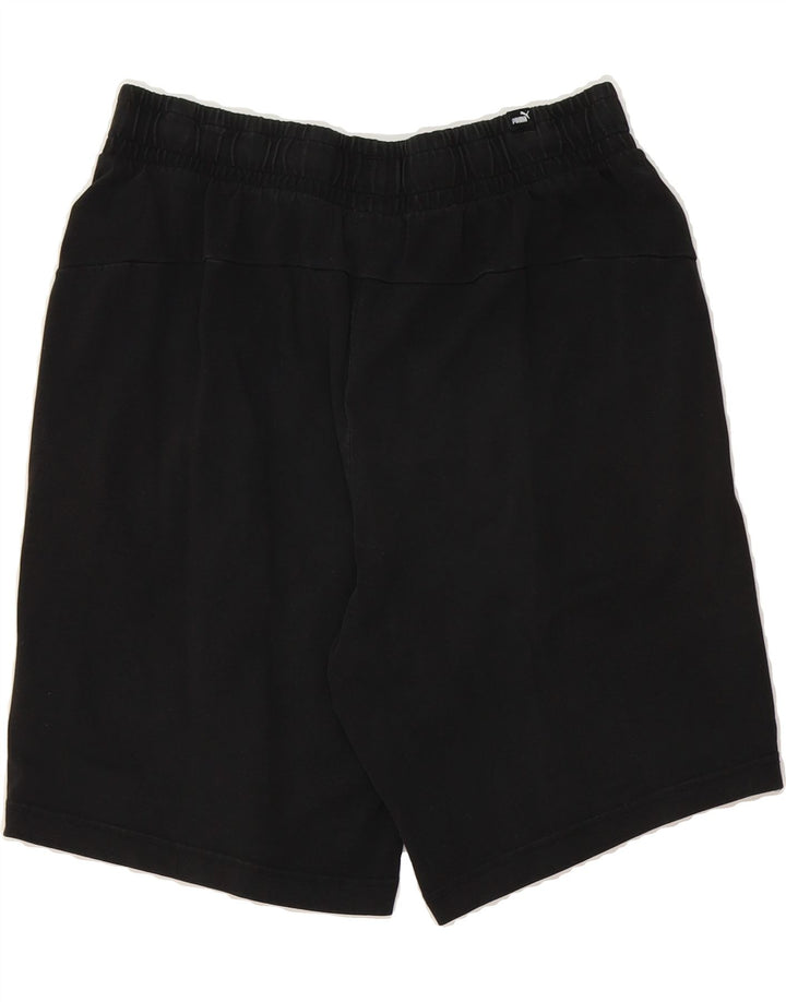 PUMA Mens Sport Shorts Medium Black Vintage Puma and Second-Hand Puma from Messina Hembry 