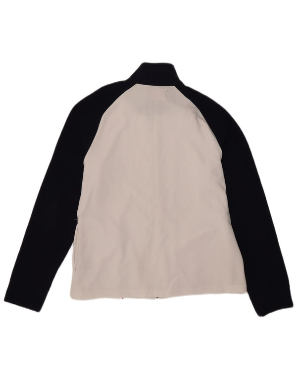 Женский спортивный костюм Kappa, верхняя куртка UK 20, 2XL, белый полиэстер с цветными блоками