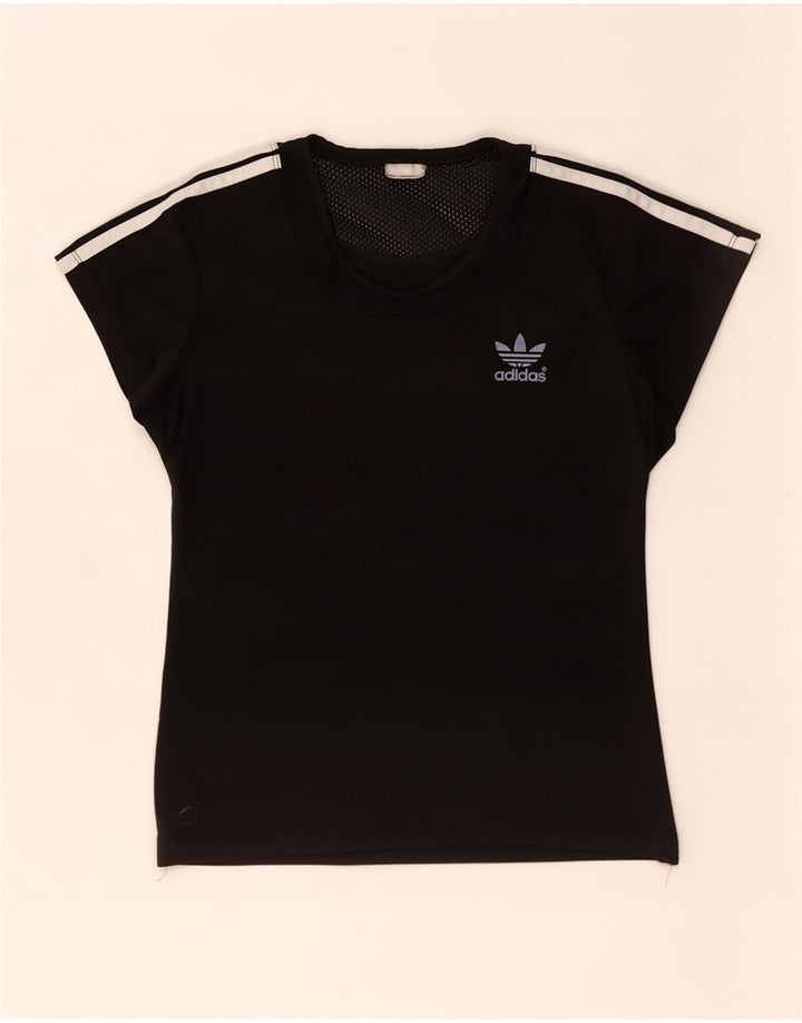 Женская футболка Adidas Top UK 10, маленькая черная