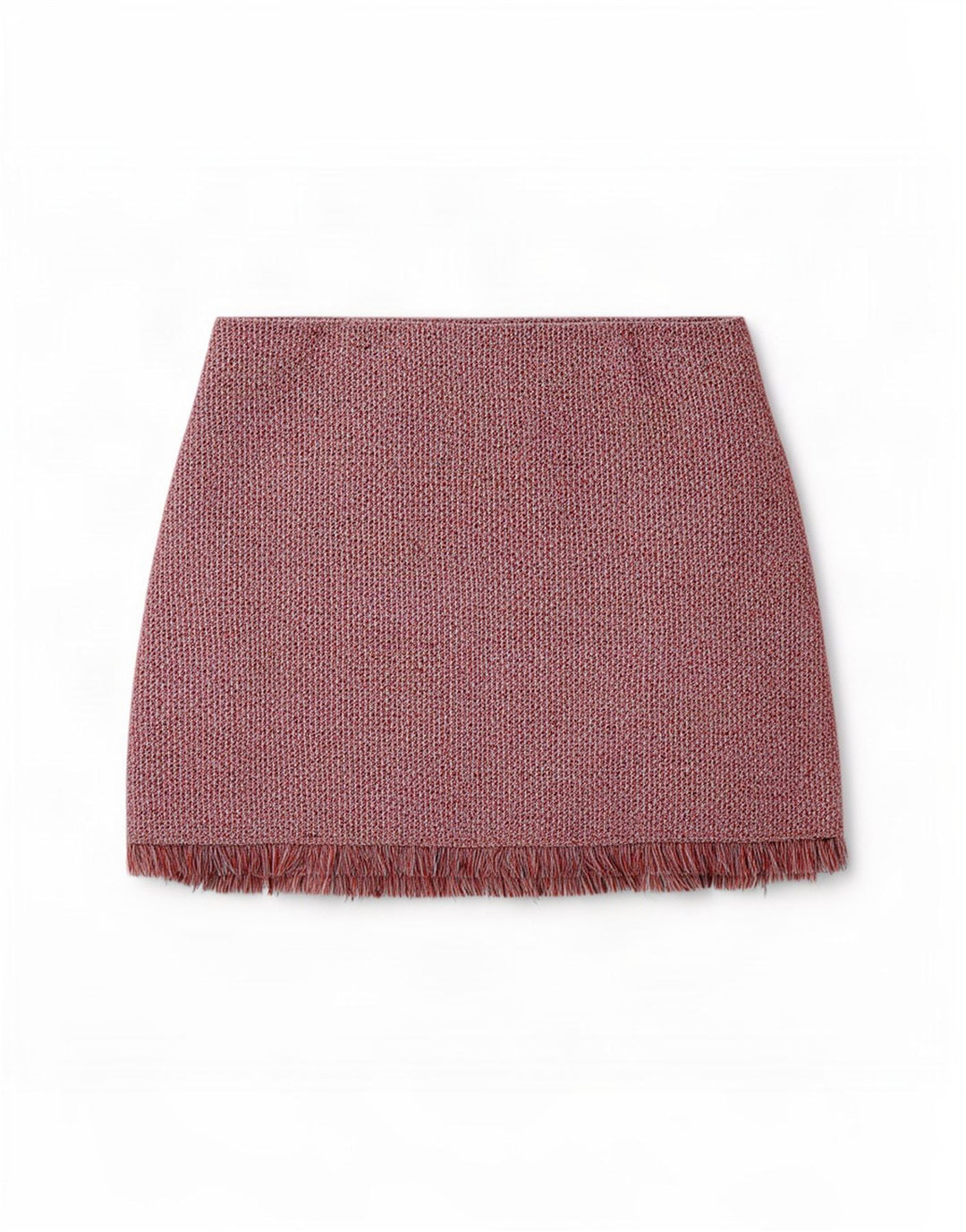 Женская мини-юбка Zara, большая W30, красная в крапинку