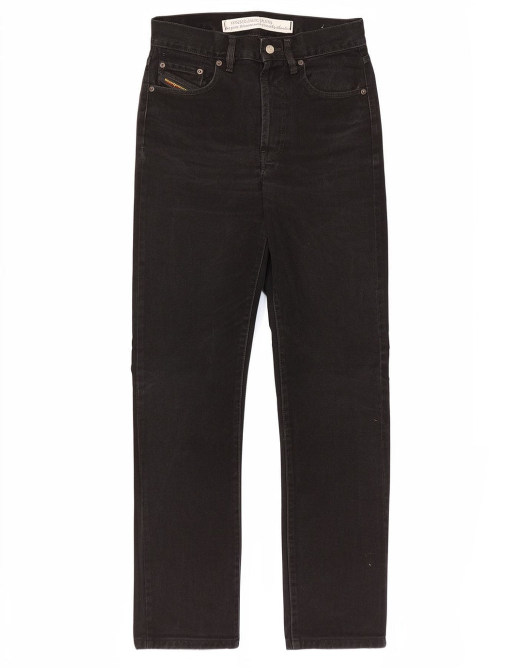 Мужские прямые джинсы Diesel Zathan W29 L32, черный хлопок