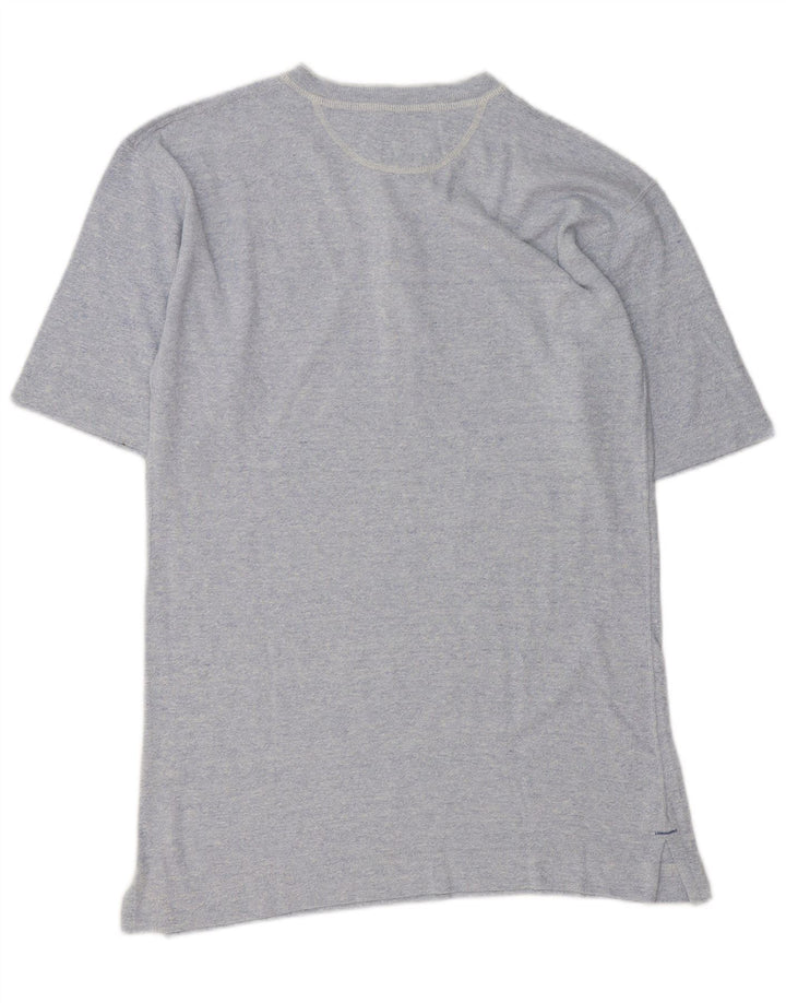 Мужская рубашка поло BEST COMPANY, большая синяя хлопковая ткань