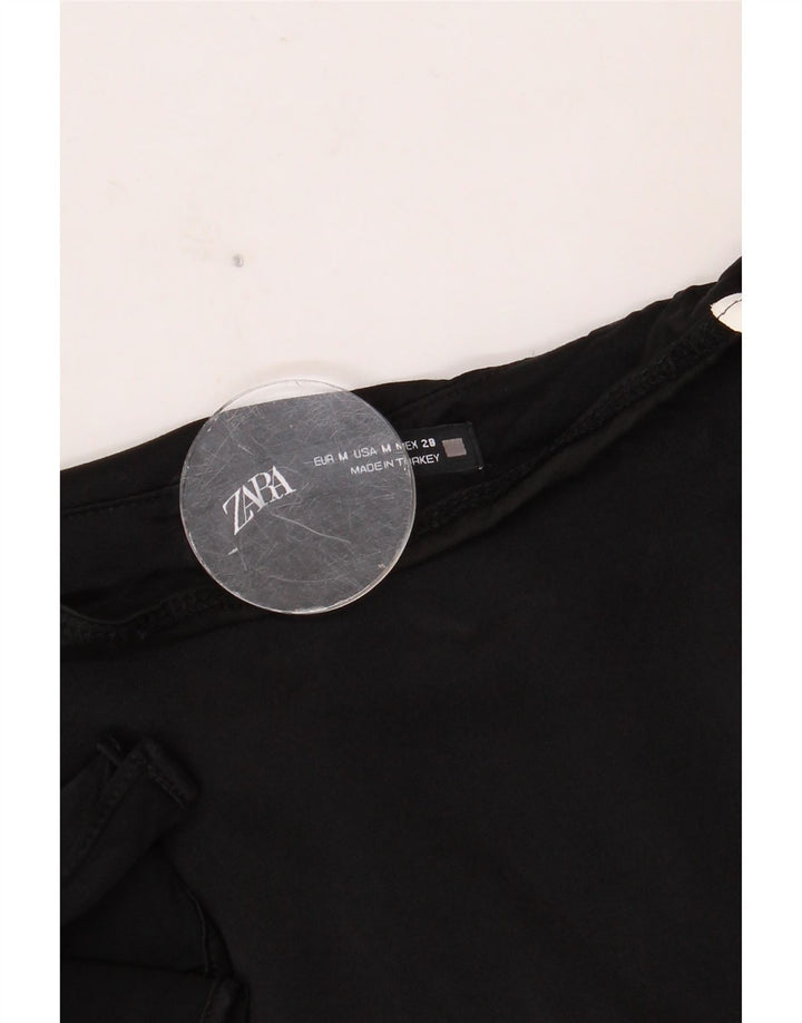 Женская юбка-миди Zara Medium W28, черная