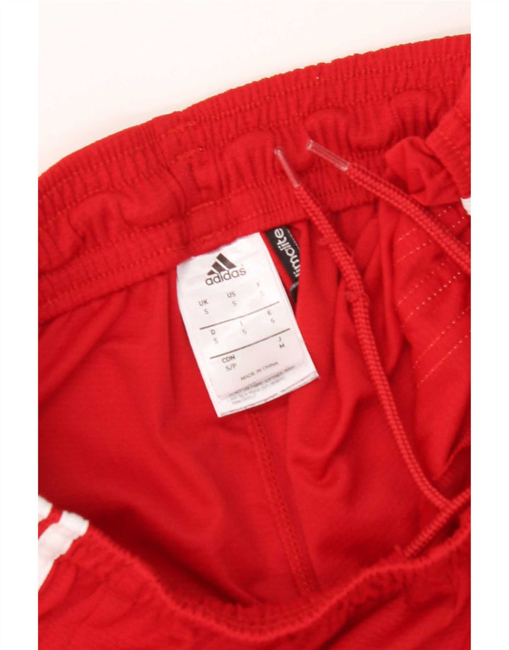 Мужские спортивные шорты Adidas Climalite, маленький красный полиэстер