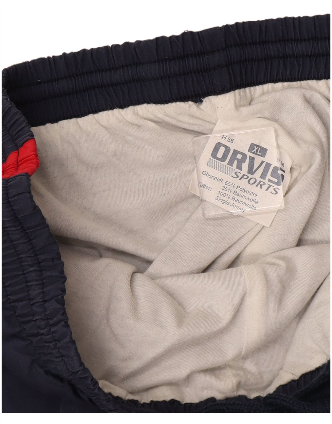 Мужские спортивные брюки Orvis Joggers XL, темно-синие, полиэстер с цветными блоками
