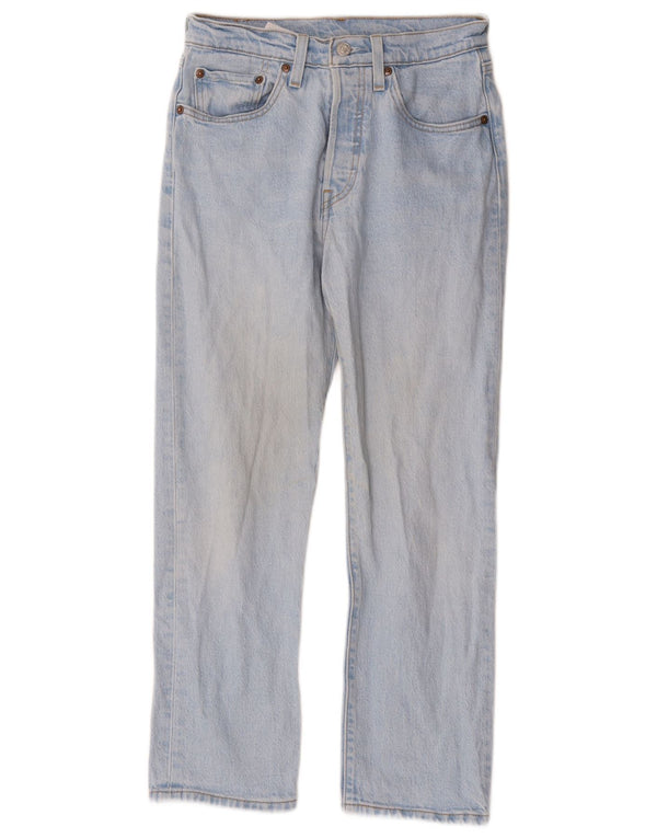 Женские прямые джинсы Levi's 501 W26 L26 синие, хлопок