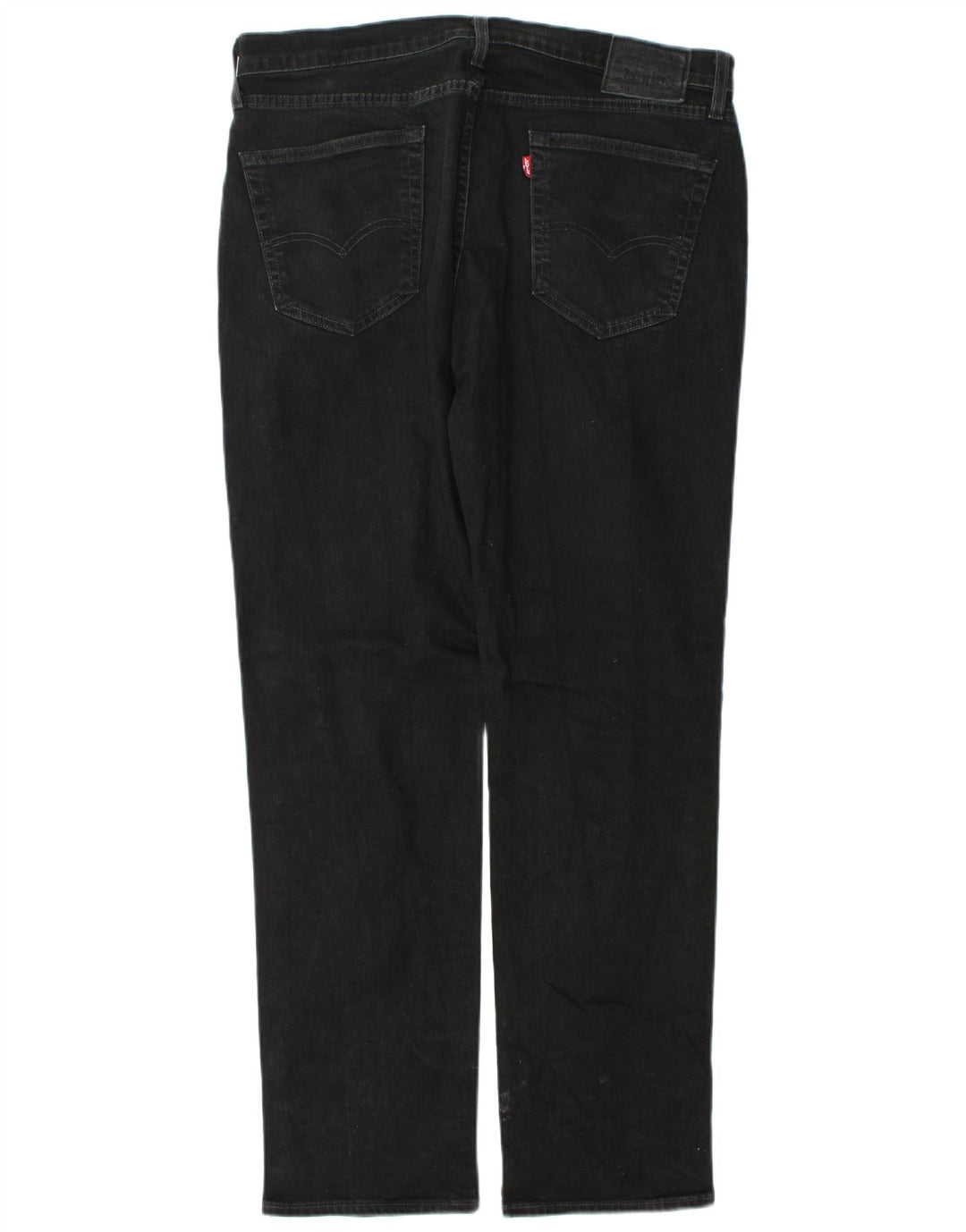 Мужские прямые джинсы Levi's 514 W36 L34, черный хлопок