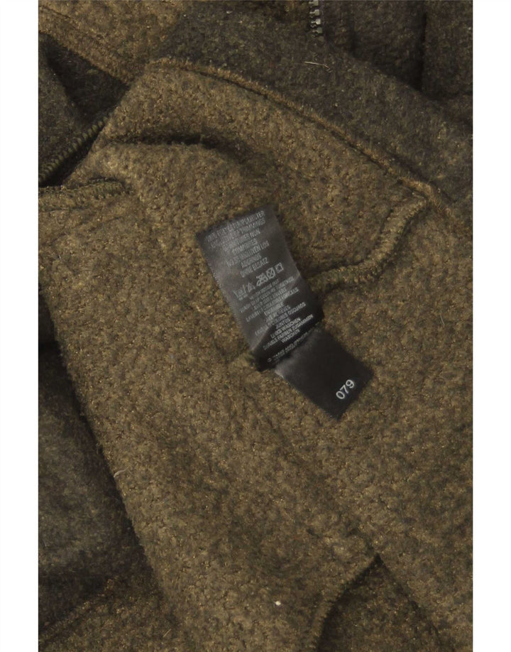 Женская флисовая куртка Marks & Spencer UK 18 XL, полиэстер цвета хаки