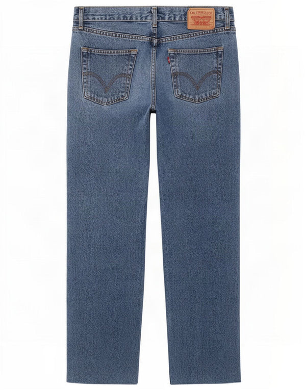 Мужские прямые джинсы Levi's 751 W34 L28 синие