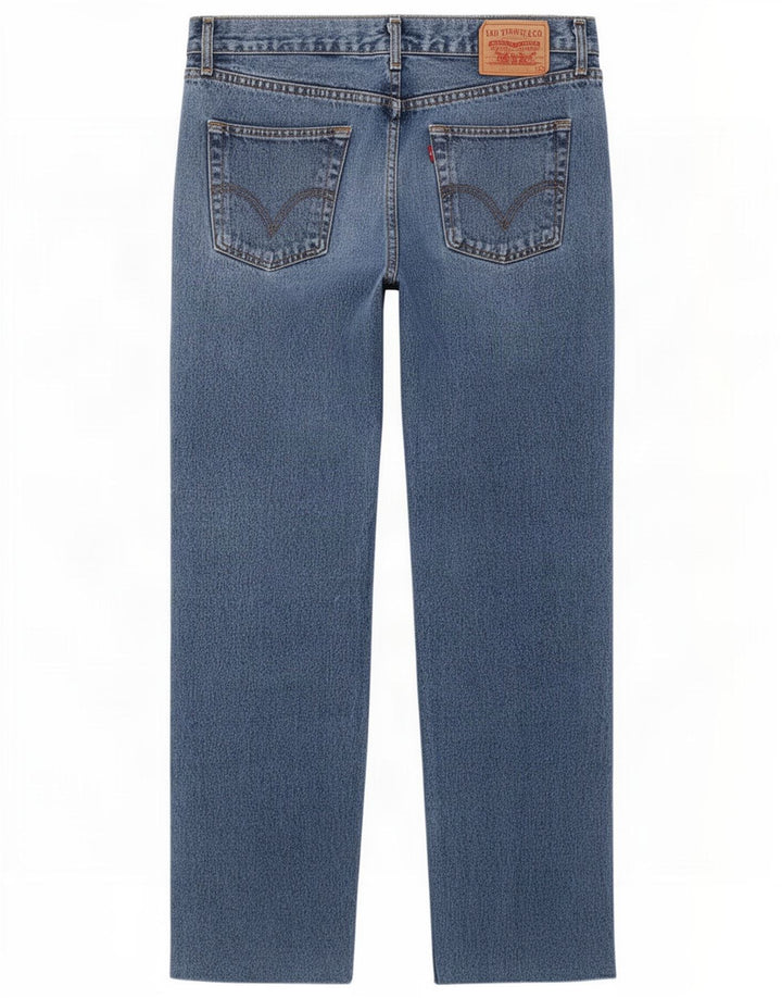 Мужские прямые джинсы Levi's 751 W34 L28 синие