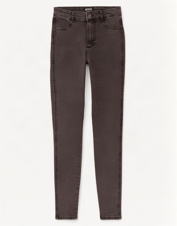 Женские джинсы скинни Zara Trafaluc EU 34 2XS W24 L28, черный хлопок