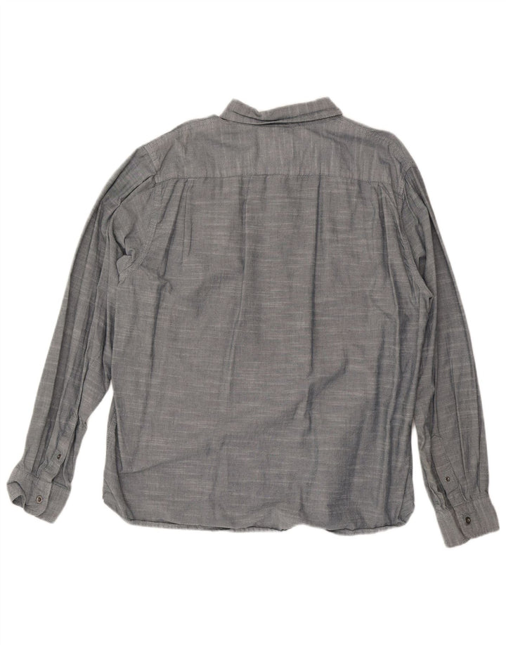 Рубашка мужская WRANGLER 2XL серая, хлопок в крапинку