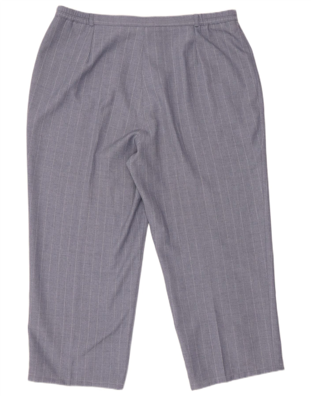 СТ. BERNARD Женские укороченные брюки с высокой талией UK 20 2XL W34 L24 Синие