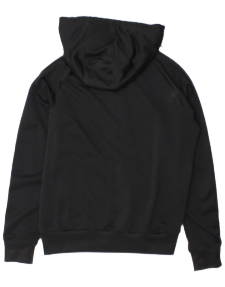 Женский спортивный костюм Adidas Top Jacket UK 16, большой черный полиэстер с цветными блоками