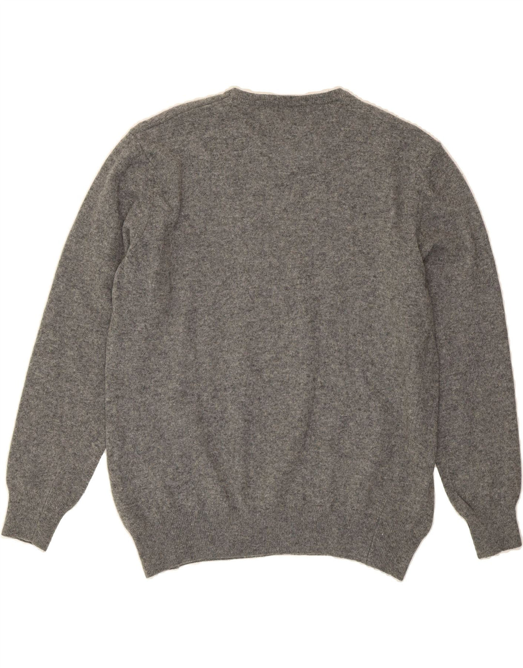 KAPPA Womens Crew Neck Jumper Sweater 2XL Grey Lambswool Vintage Kappa and Second-Hand Kappa from Messina Hembry 
