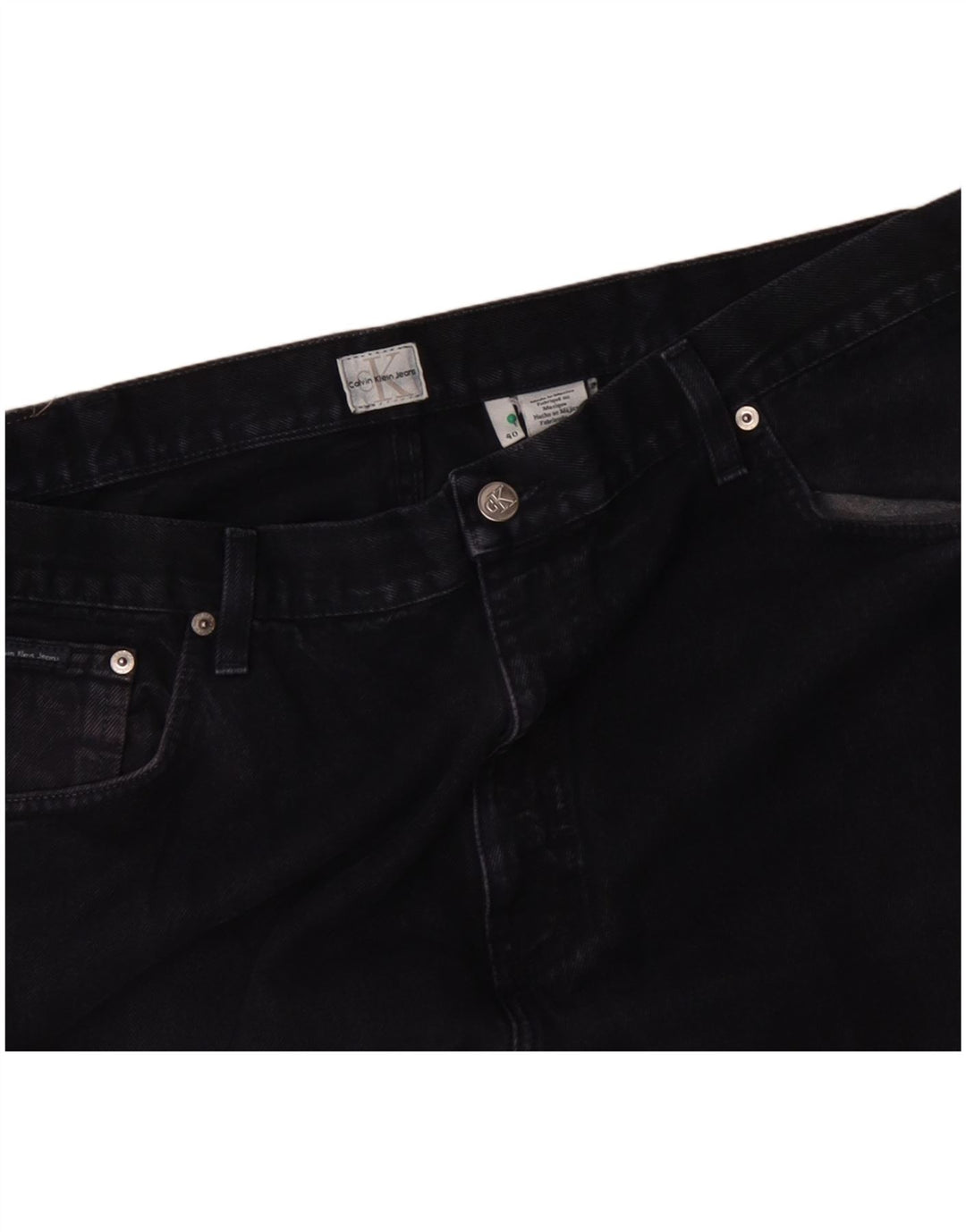 Мужские свободные джинсы CALVIN KLEIN W40 L27, темно-синий, хлопок