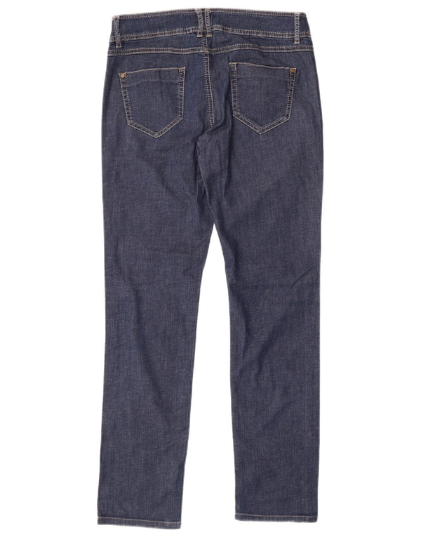 Женские узкие джинсы Marella UK 10, маленькие W28 L30, синие, хлопок