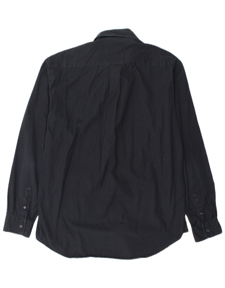 Мужская рубашка Calvin Klein Jeans, большая черная хлопковая
