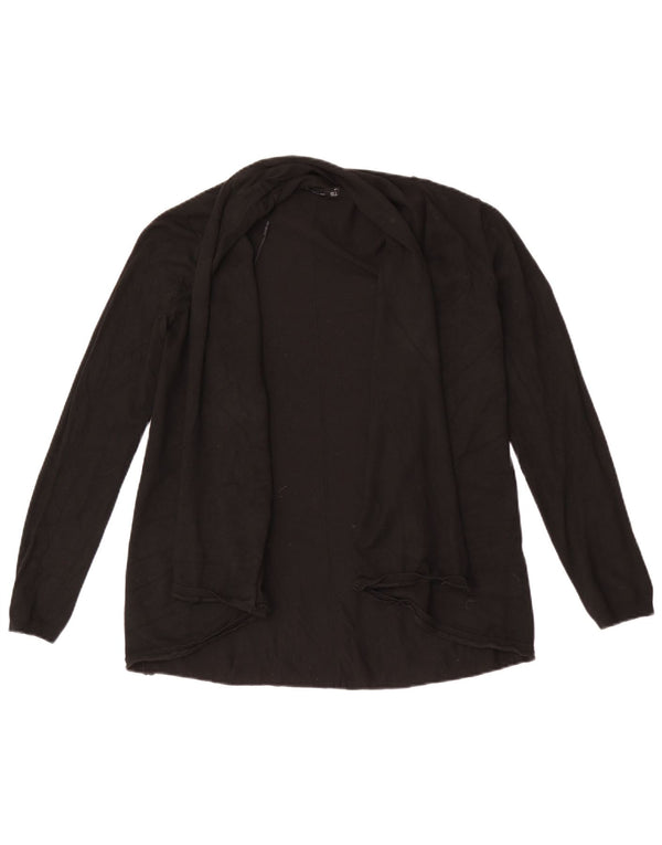 Женский открытый кардиган Zara UK 14, большой черный